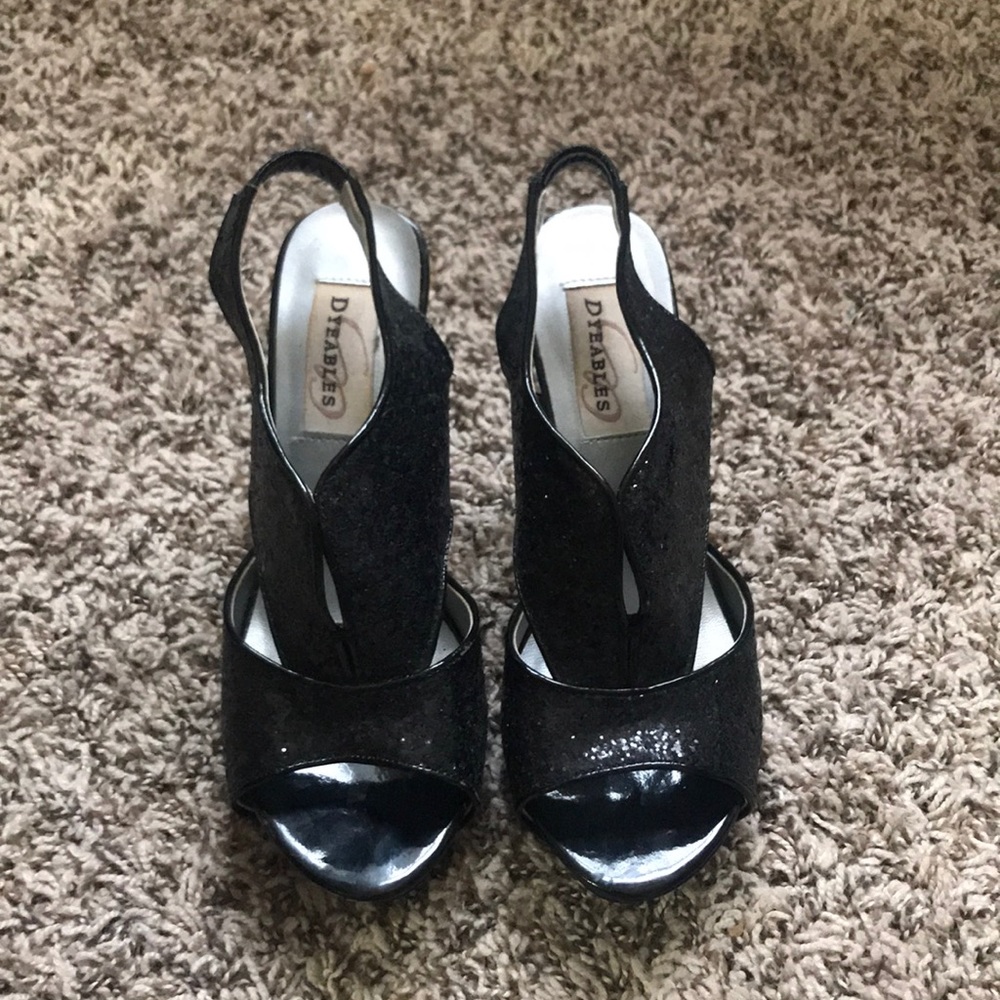 Black heels